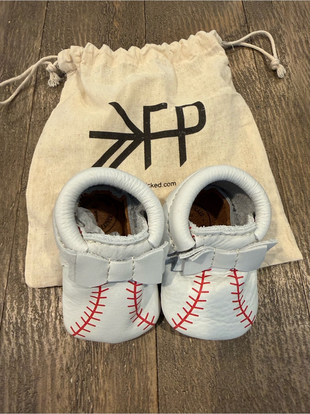 Freshly Picked Baseball Moccasins
